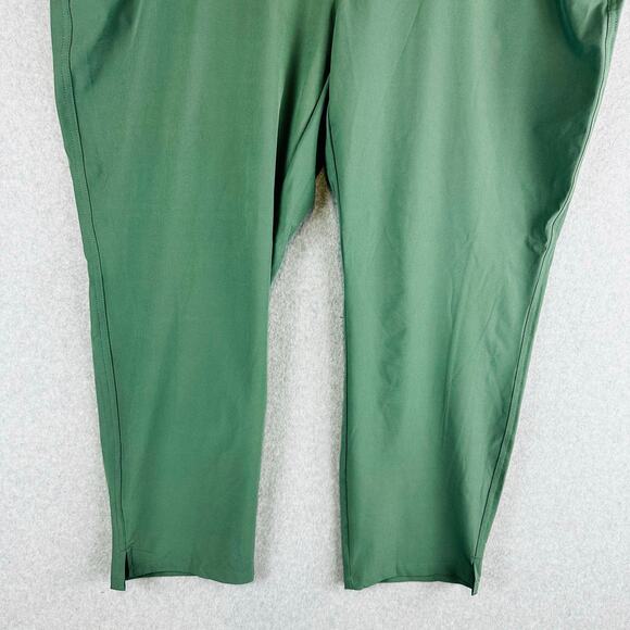 Eddie Bauer Womans Sz XXL Traveler Pants Pull On Green Hiking Camping Ankle - Picture 3 of 9